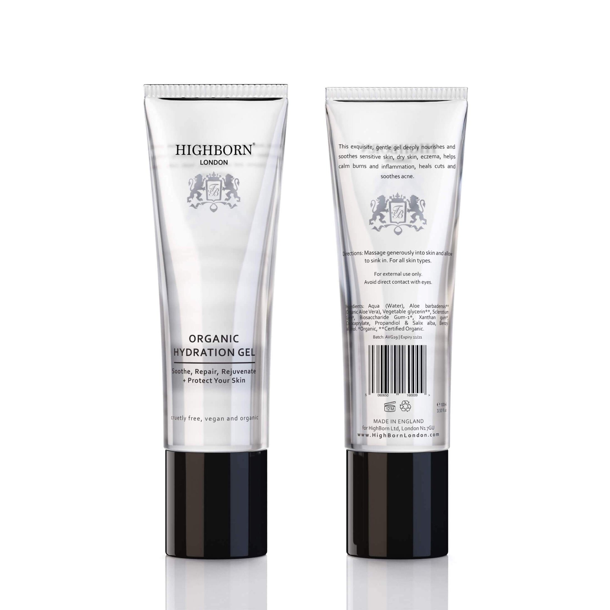Organic Hydration Gel (Large) Skincare Highborn London 