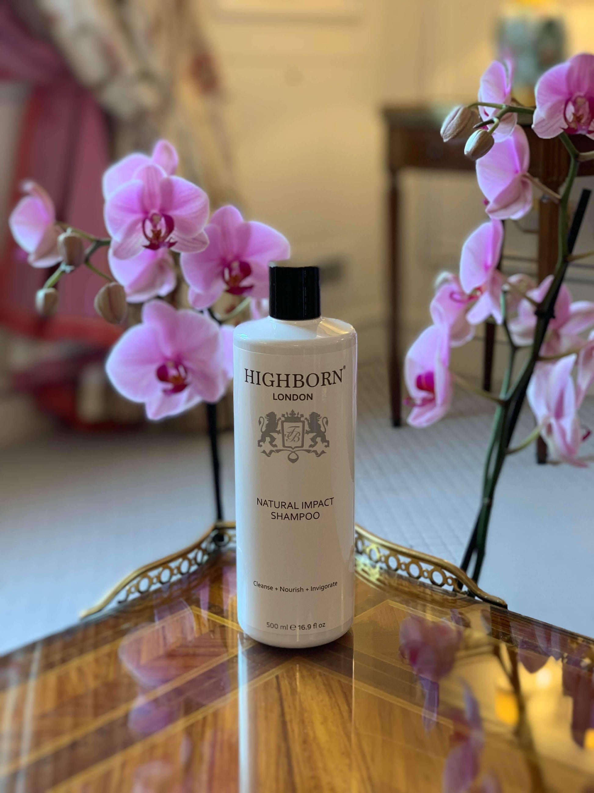 Natural Impact Shampoo (500ml) Hair Care Highborn London 