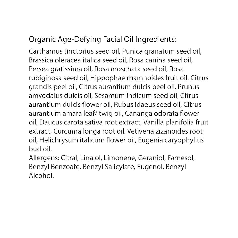 Organic Age-Defying Facial Oil - HighBorn London